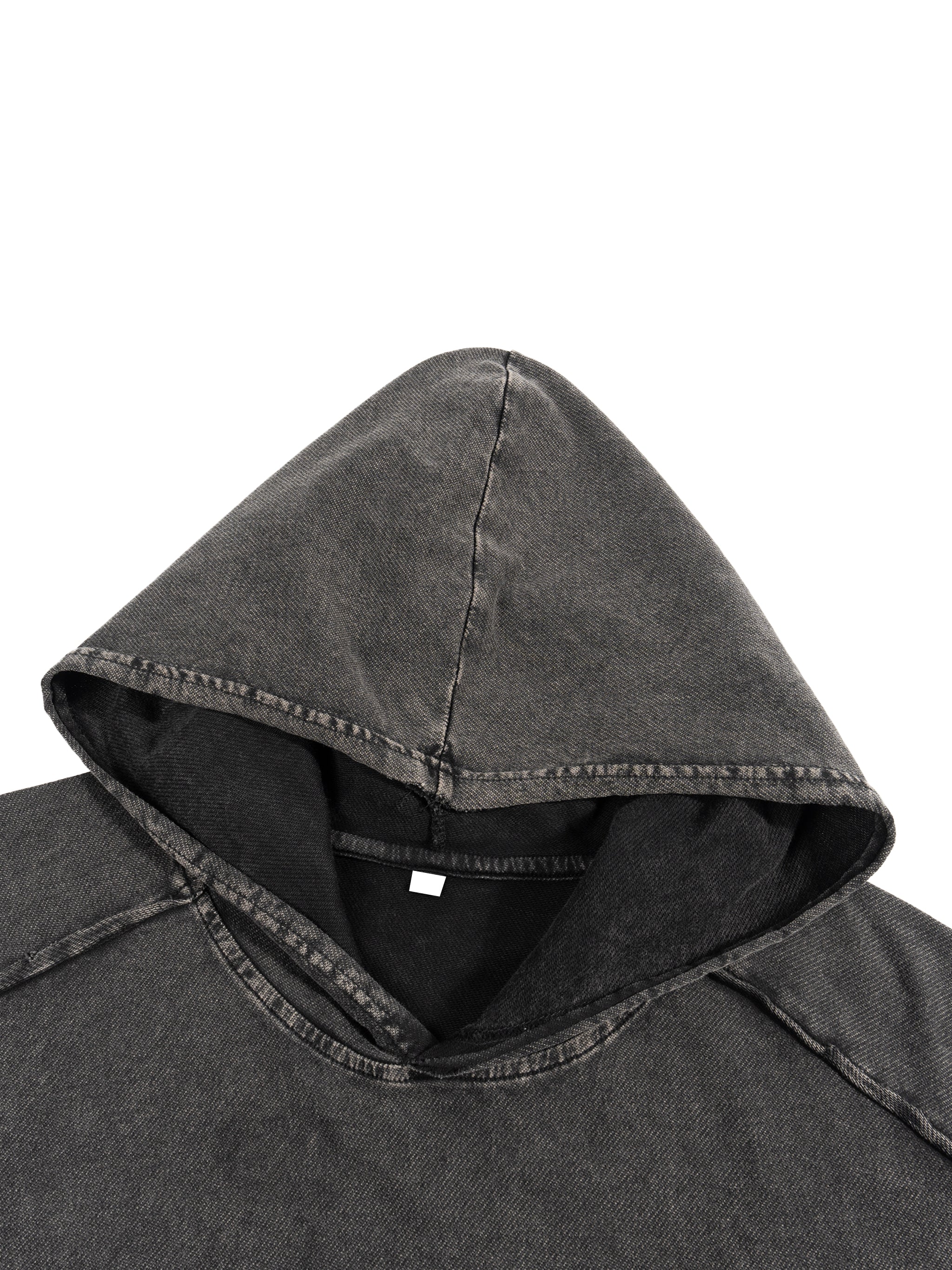 GXM Discipline Hooded Tank Top | Psalm 56:3 – Snow Washed Boxy Tank